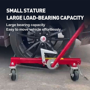 Carro Hidráulico Profesional de Alta Calidad para Mover Autos, con Ruedas de Posicionamiento de 10 Pulgadas, <span class=keywords><strong>Dolly</strong></span> para Mover Vehículos, Gato para Autos de Acero y Goma OEM - Product Image 6