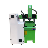 Mini Machine CNC Haute Rigidité 3 Axes pour 4040 avec Contrôle NC Studio PLC & Boîte de Vitesses pour Fraisage de Bijoux