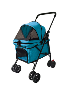 Xe đẩy vật nuôi di động với khung ống sắt - Product Image 3