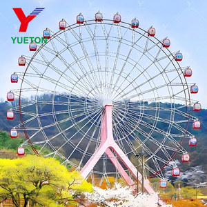 Fournisseur chinois <span class=keywords><strong>de</strong></span> grande <span class=keywords><strong>roue</strong></span> géante <span class=keywords><strong>de</strong></span> 42 m, 30 cabines, 120 passagers, pour parc d'attractions - Product Image 3