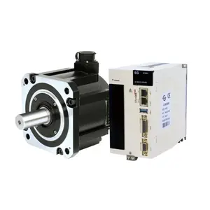 Servomotor de alta tensión con servocontrolador para la industria de maquinaria, 380V, 5,5 kW, 105N.m, 1500-3500rpm, 180mm de CA