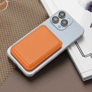ขายส่งจากโรงงาน ที่ใส่บัตรโทรศัพท์แบบแม่เหล็ก Magsafe กระเป๋าสตางค์แม่เหล็ก PU พร้อมขาตั้ง สำหรับจัดเก็บบัตรเครดิตอย่างสะดวก - Product Image 3