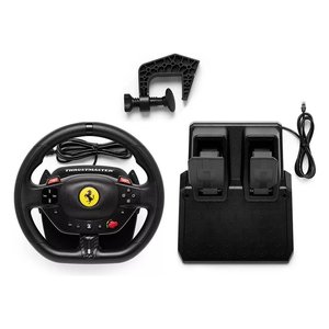 Volante y pedalera de simulador de conducción FERRARI T98 296 GTB Negro 4160880 - Product Image 2