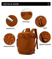 Sac à dos pour ordinateur portable de voyage personnalisé avec logo, pour femmes, 15,6 pouces, résistant à l'eau, extensible, pour le travail ou l'université
