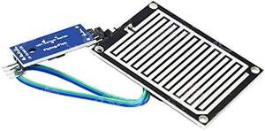 Lm323 وحدة مراقبة رطوبة الطقس بمستشعر قطرة المطر لوحة النيكل-5 فولت مستشعر رطوبة حساسية - Product Image 2