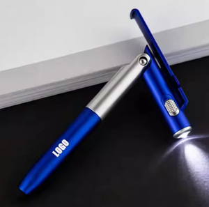 Customized 5-in-1 <b>Pen</b> <b>Folding</b> LED Light up Ballpoint <b>Pen</b> Promotional Business Gifts - Product Image 6