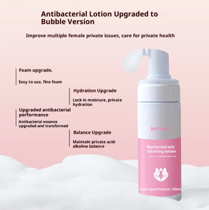 Losion ginekologi wanita, perawatan pribadi bakteriostatik, solusi busa pembersih harian mengurangi gatal & bau - Product Image 3