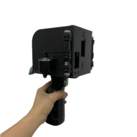 Impresora de Inyección de Tinta Manual TIJ, Máquina de Codificación de Fecha de Producción y Códigos de Barras para Bolsas de Cartón y Embalajes Flexibles con Fuente Grande de 5 cm