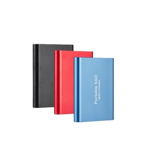 Unidad de Estado Sólido Externa Portátil X420-1 con Logotipo Personalizado, 2 TB, USB 3.0, SSD Móvil para Escritorio, Nueva en Azul, Rojo y Negro - Product Image 2