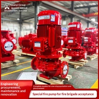 Pompe à eau électrique verticale monophasée XBD en fonte pour la lutte contre les incendies, raccord à bride, pour systèmes d'hydrants et d'incendie intérieurs 304