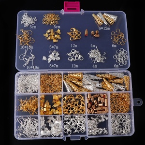 Kits de fabrication de bijoux très vendus, crochets pour boucles d'oreilles, épingles à tête, anneaux de jonction, fermoirs à homard, kit de fournitures pour la fabrication de bijoux DIY - Product Image 2