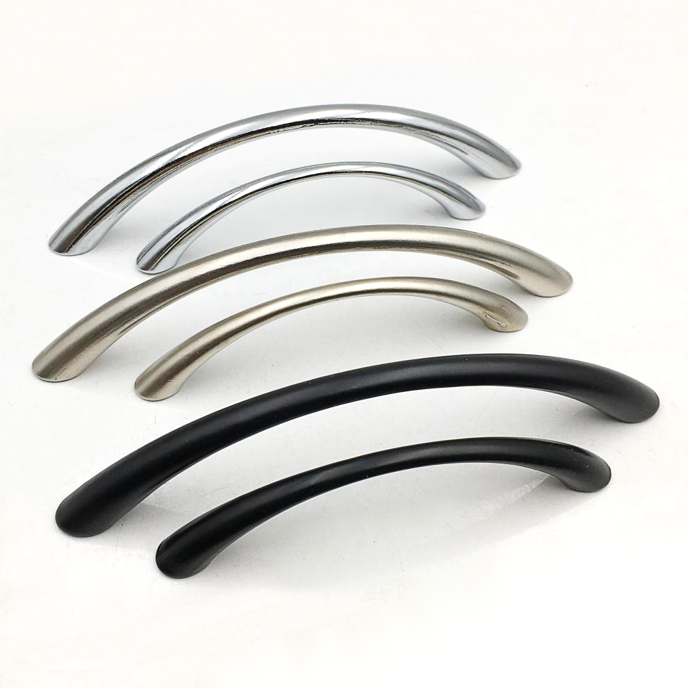 アクセサリー NGUYEN MINH NGUYEN Meilv Zamak Black Arched Cabinet Handle Pulls Zinc Alloy