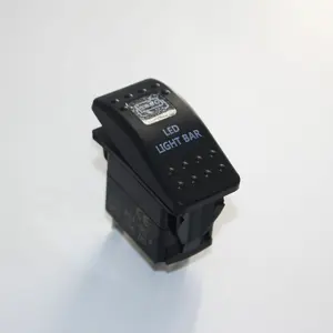 5 Pin ON OFF 2 положения 12V 24V переключатель морской IP65 Морской Переключатель коромысло морской с двойным светодиодом