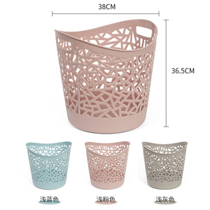 Hollowed-out bird's nest laundry <b>basket</b>, household plastic storage box, promotional <b>gift</b> storage unit, multi-functional - Product Image 3