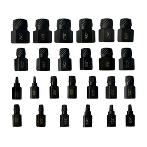 Broken Wire Screw Extractor Set 25Pcs Imperial Socket Extractor For Home Repair Nut <b>Removal</b> In Plastic <b>Box</b> - Product Image 5