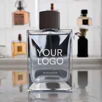 Parfum corporel longue durée écologique 100 ml pour homme, senteur agrumes, avec logo personnalisé, idéal pour les vendeurs de parfums en ligne
