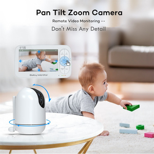 Monitor para Bebés con 2 Cámaras, Pantalla Dividida, WiFi y Sin WiFi, Alcance de 300m, Audio Bidireccional, Alarma de Movimiento y Sonido, Grabación de Video, Batería de 5000mAh - Product Image 3