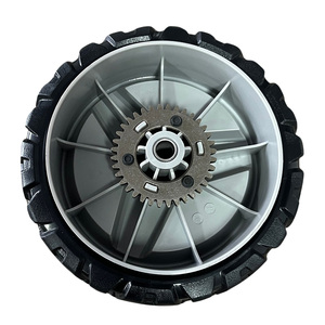 Lawn Mower <b>Wheels</b> 8 Inch AWD Drive <b>Wheel</b> Assembly Replacement 580365301 593198101 Drive Gear <b>Plastic</b> <b>Wheels</b> - Product Image 2
