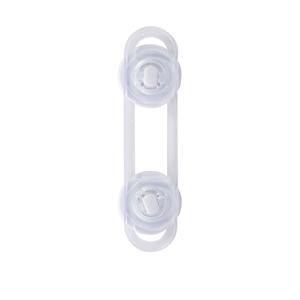 Loquets de sécurité souples et durables en plastique transparent blanc pour armoires et tiroirs, pour la sécurité des enfants, faciles <span class=keywords><strong>à</strong></span> installer - Product Image 3
