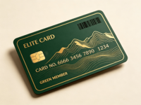Tarjeta PVC de Contacto con Transferencia de Impresión Personalizada, Lámina Dorada/Plateada, Tarjeta Inteligente VIP con Chip y Código de Barras