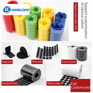 Bandes autocollantes double face en nylon avec points auto-agrippants personnalisés <span class=keywords><strong>pour</strong></span> une utilisation en classe - Product Image 4