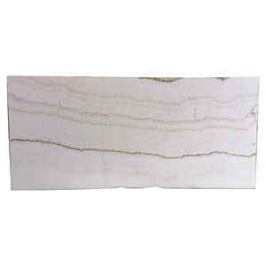 Haute Qualité Poli Naturel Veine Blanc Ivoire Dalles de Marbre Onyx - Product Image 6