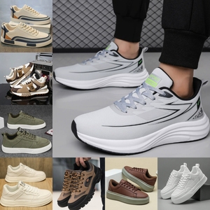 Chaussures de sport pour hommes, styles populaires et très demandés, tendance rétro 2026, chaussures plates décontractées à coupe basse, en stock - Product Image 3