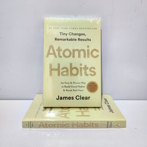 Vendita Calda: Atomic Habits di James Clear, Miglior Romanzo in Inglese, Libro di Alta Qualità con Copertina Morbida Stampata in Fabbrica - Product Image 1
