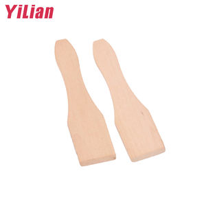 Spatule à <span class=keywords><strong>raclette</strong></span> de cuisine à haute résistance à la chaleur, grattoir en bois à long manche, cuillère d'angle, ustensile de 8 pièces allant au lave-vaisselle - Product Image 1