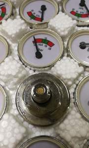 Exfoliateur de feu en acier inoxydable, <span class=keywords><strong>manomètre</strong></span>, jauge de pression - Product Image 2