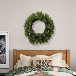 Guirlande de noël Simulation aiguille de pin guirlande de rotin décoration de <span class=keywords><strong>plante</strong></span> verte de noël portes et fenêtres ornements de maison - Product Image 3