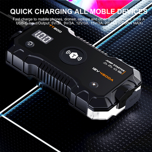 20000mAh <span class=keywords><strong>12V</strong></span> Xe nhảy khởi động đa chức năng ngân hàng điện pin Booster <span class=keywords><strong>Pack</strong></span> khẩn cấp công cụ <span class=keywords><strong>Kit</strong></span> - Product Image 6