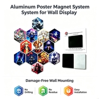 Feuille magnétique adhésive pour sublimation, matériaux de protection pour encadrement mural, supports numériques, cadres métalliques, affiches magnétiques