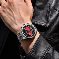 PAGANI DESIGN 2026 Nouvelle Montre à Quartz pour Homme 40MM Mouvement TMI VK63 10 Bar Haute Qualité Verre Saphir Antique Tendance PD1827