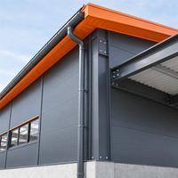Bâtiment d'entrepôt en acier sur mesure, atelier industriel, structure d'usine préfabriquée en métal, service de conception 3D