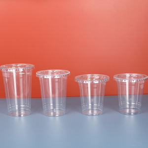 700ml di plastica Usa E Getta PP diviso boba tazze di tè con coperchio due sapori da asporto tazza - Product Image 2