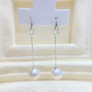 Accessoires en argent S925 pour la création de bijoux, plateau vide édition légère, crochet d'oreille en argent avec perles de 9 à 15 mm pour boucles d'oreilles 22243 - Product Image 2