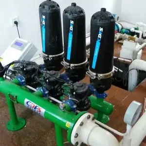 Automatico backwash filtro a disco per farm sistema di irrigazione a goccia