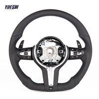 Volant en cuir en forme de D pour BMW E70 E71 E83 E84 E85E81 E82 E87 E88 E89 E90 E91 E92 E93, style sport