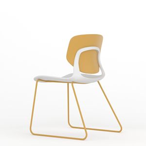 Anji kehong – chaises de salle à manger modernes empilables de style nordique, café de loisirs pour restaurant - Product Image 4