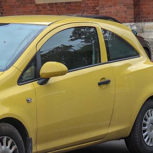 Deflettori Vento per Finestrini Opel <span class=keywords><strong>Corsa</strong></span> / Vauxhall <span class=keywords><strong>Corsa</strong></span> 3 Porte 1993-2019, Neri Opachi, Adesivi, Protezione dalla Pioggia, 2 Pezzi - Product Image 3