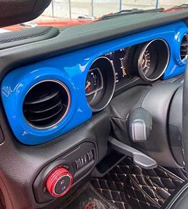ABS แผงหน้าปัดคอนโซลกลางสำหรับ JEEP Wrangler <span class=keywords><strong>JL</strong></span> 2018-2021/JEEP Gladiator JT ตกแต่งภายใน2020 - Product Image 2