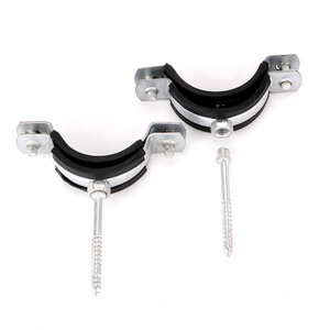 2025 phổ biến bê tông M8 Ống kẹp mặt bích ốc vít ống dẫn cao su đôi thép carbon BƠM BÊ TÔNG sửa chữa Ống kẹp - Product Image 5