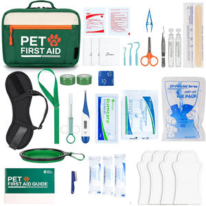 Trousse de premiers soins pour animaux de compagnie Ori-Power, fournitures médicales d'urgence pour chiens et chats, essentiels de sécurité pour les voyages et la maison - Product Image 1