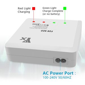 Akkuladegerät für <span class=keywords><strong>DJI</strong></span> NEO, 6-in-1 Schnelllade-Hub Kompatibel mit <span class=keywords><strong>DJI</strong></span> NEO Drohne, Fernbedienung mit 4 Akkuporten - Product Image 4