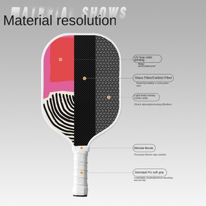 Usapa chứng nhận vợt ánh sáng mô hình thể thao Carbon PP tùy chỉnh sợi thủy tinh xuyên biên giới mái chèo nguồn trực tiếp - Product Image 4