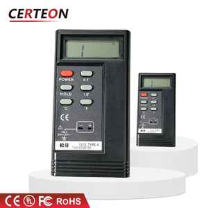 Thermomètre numérique portable LCD à pile -50~1300°C haute précision type K thermocouple thermomètre - Product Image 1