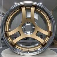 Vente directe d'usine FSB, prix bas, haute qualité, jantes en alliage d'aluminium forgé, finition dorée, pièces pour R35 GTR Skyline R32 R33 R34