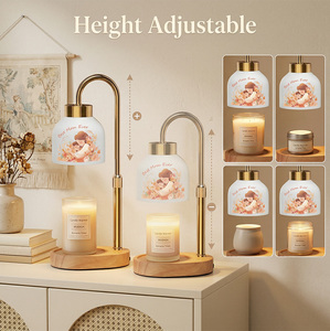 Customized Best Mom Ever Candle Warmer Lamp Flameless <strong>Wax</strong> <strong>Melting</strong> Light Personalized Text Image for Mother Day Gift Wholesale - Product Image 5