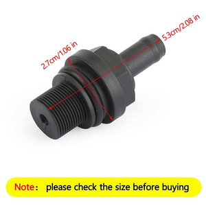Válvula Unidireccional de Nylon de 2.7cm (1.06 Pulgadas) para Vehículos Toyota y Lexus, Pieza de Repuesto 12204 38010 - Product Image 1